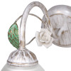 Бра стеклянные плафон стекло Е27 с цветами S2469-1